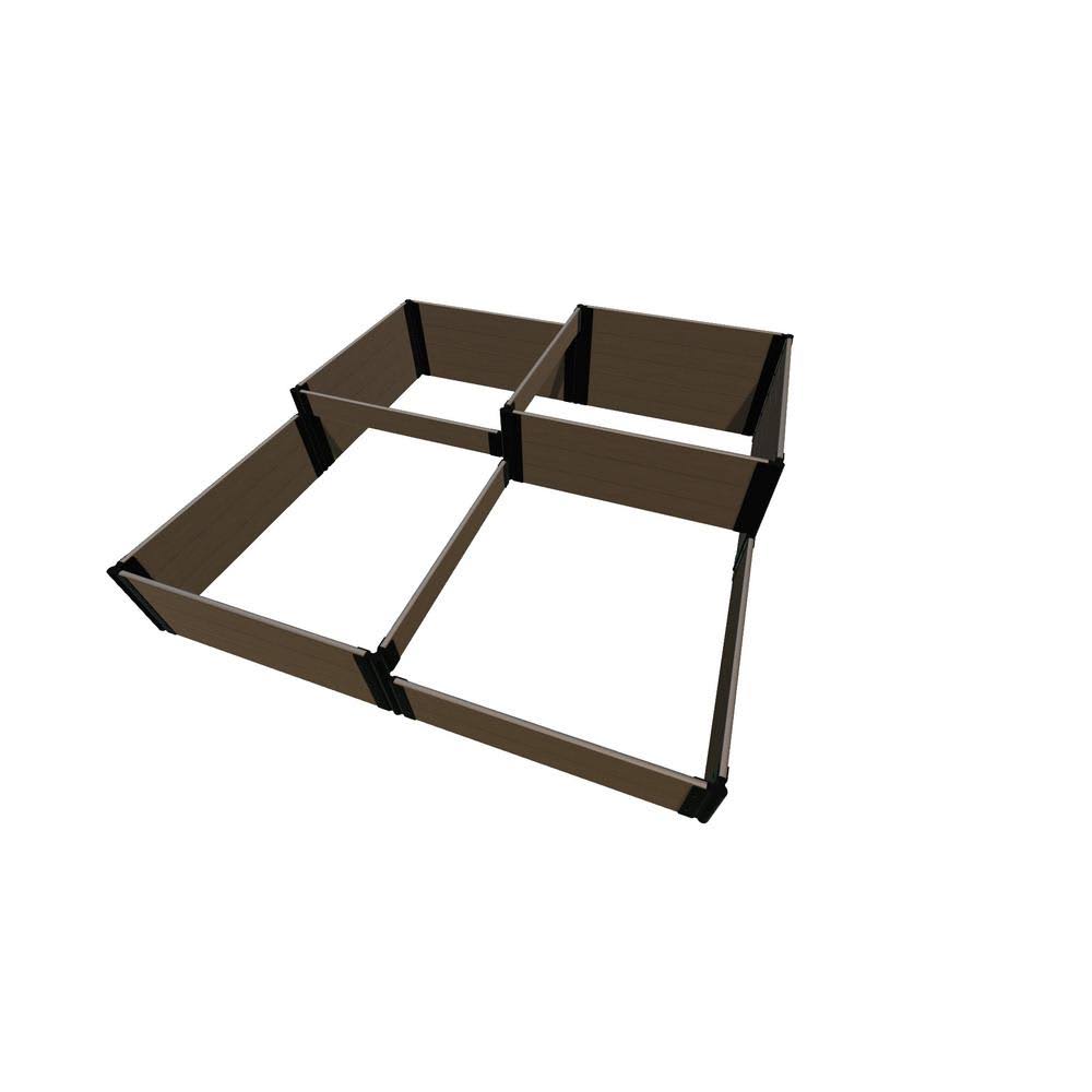 Uptown Brown 8' x 8' x 22" Raised Garden Bed Y49071