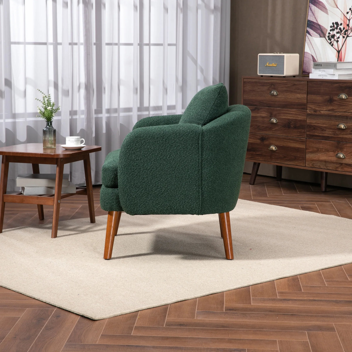 Wood Frame Armchair T610