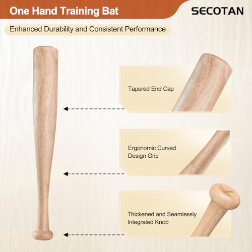 Wood Baseball Training Bat 28inch F626