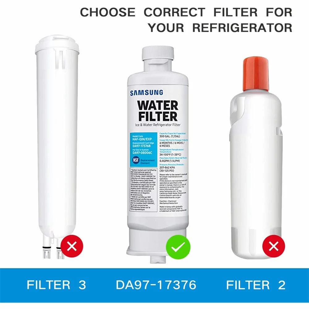 Refrigerator Water Filter Replacement 3 Pack K4344