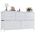 Gray 9 Drawer Fabric Storage Dresser X52224