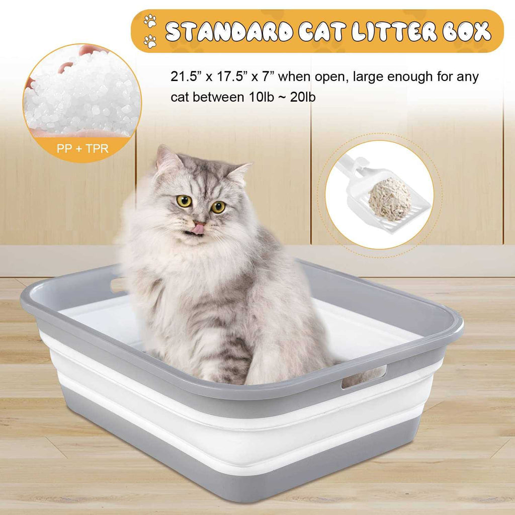 Low Entry Open Cat Litter Box L6149