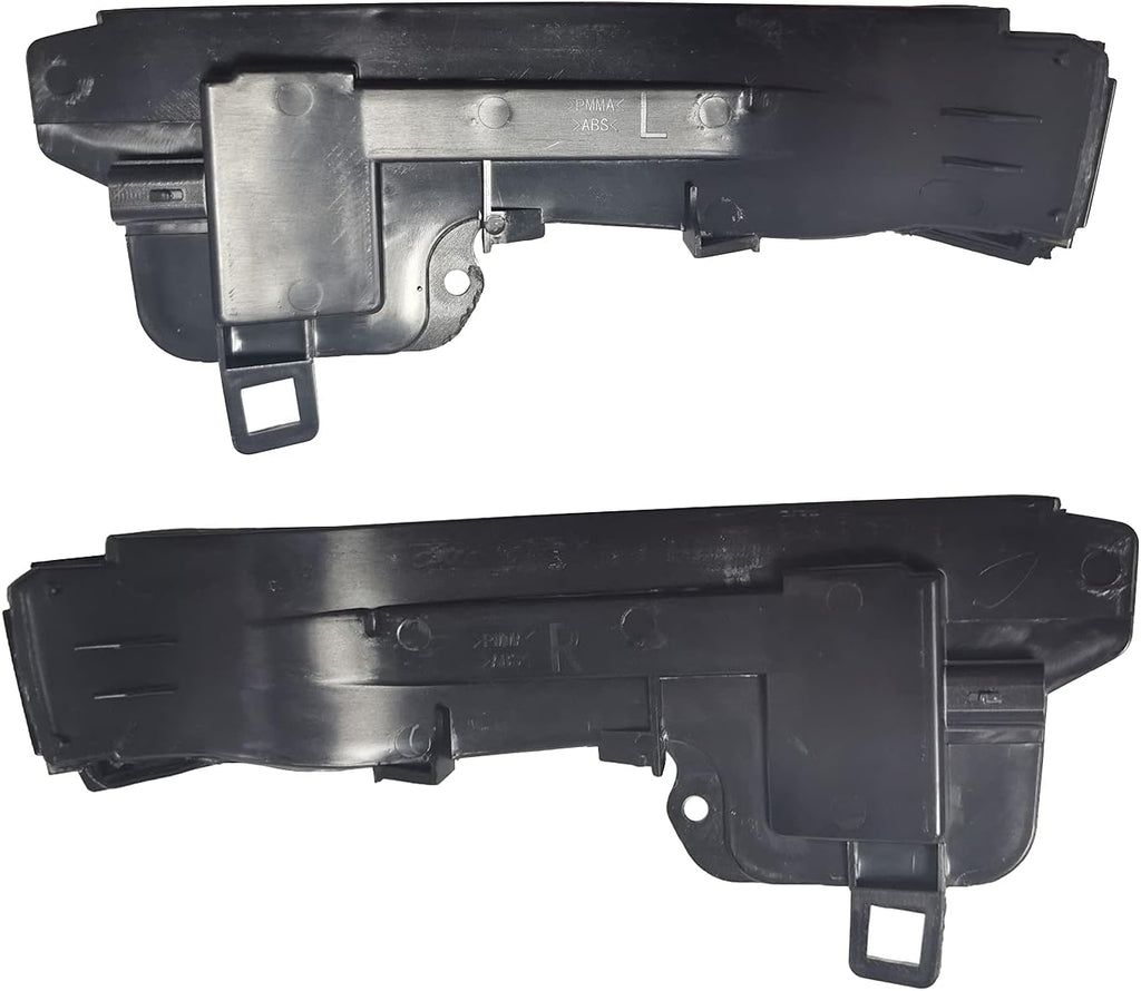Smoke Lens LED Side Mirrors with Dynamic Turn Signal Lights Q899