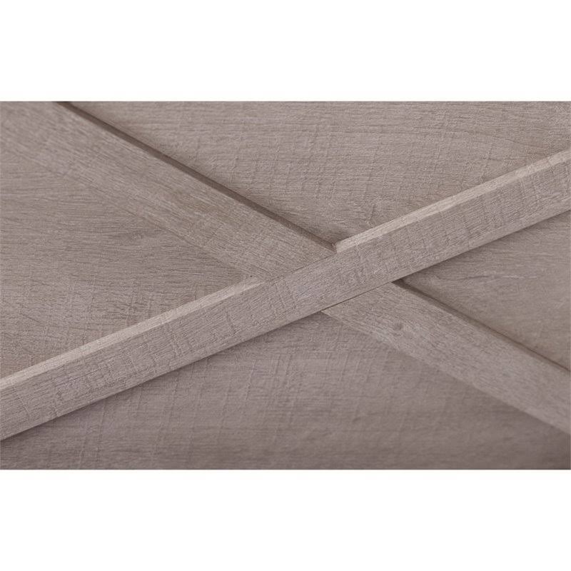 3 Piece Office Set in Washed Gray O343365