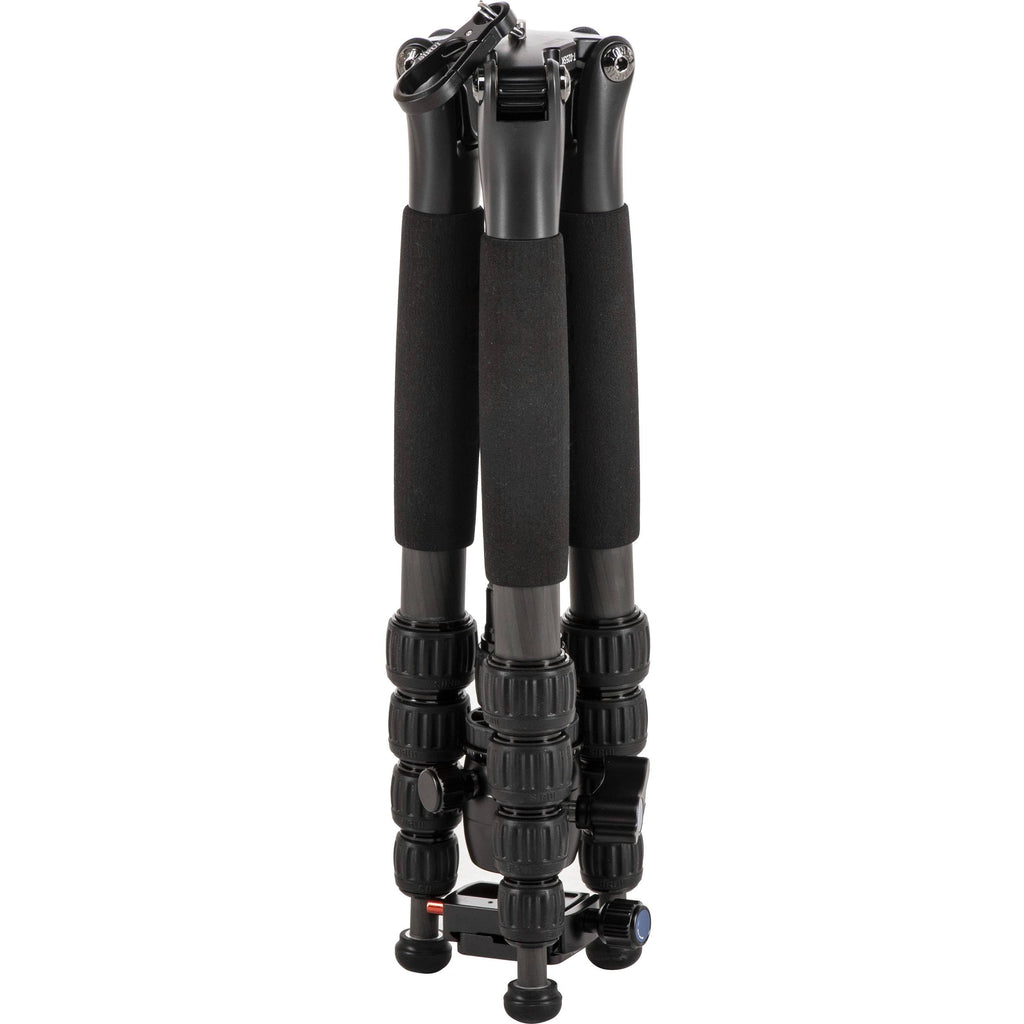 Black Carbon Fiber Travel Tripod with Ball Head V9198