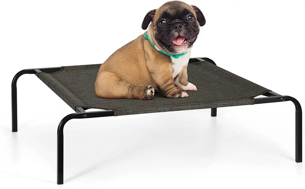 Elevated Pet Bed Raised Cat Cot Cooling Dog Bed Waterproof Chew Proof A457378