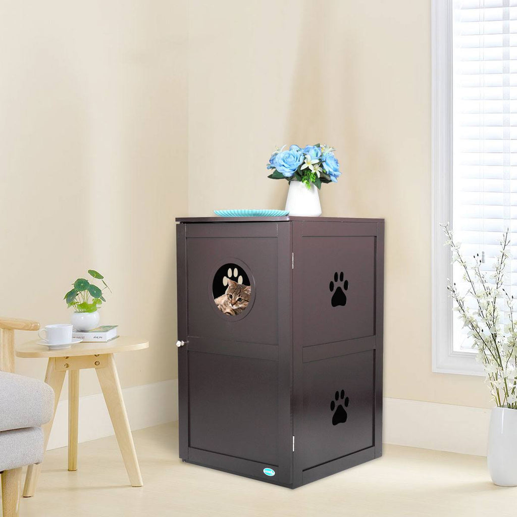 Stackable Double Cat Litter Box L6062