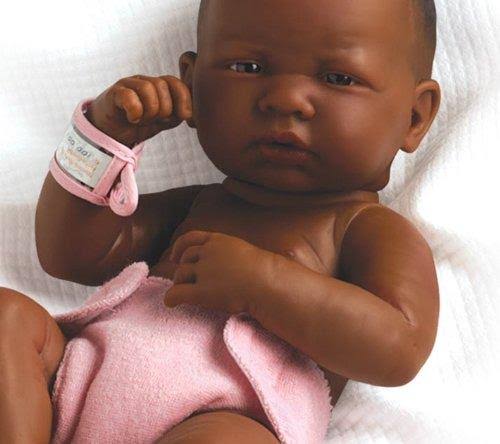 Realistic 14 inch African American Baby Doll O495
