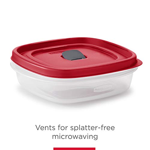 16-Piece Food Storage Containers with Lids (Red) Y41451