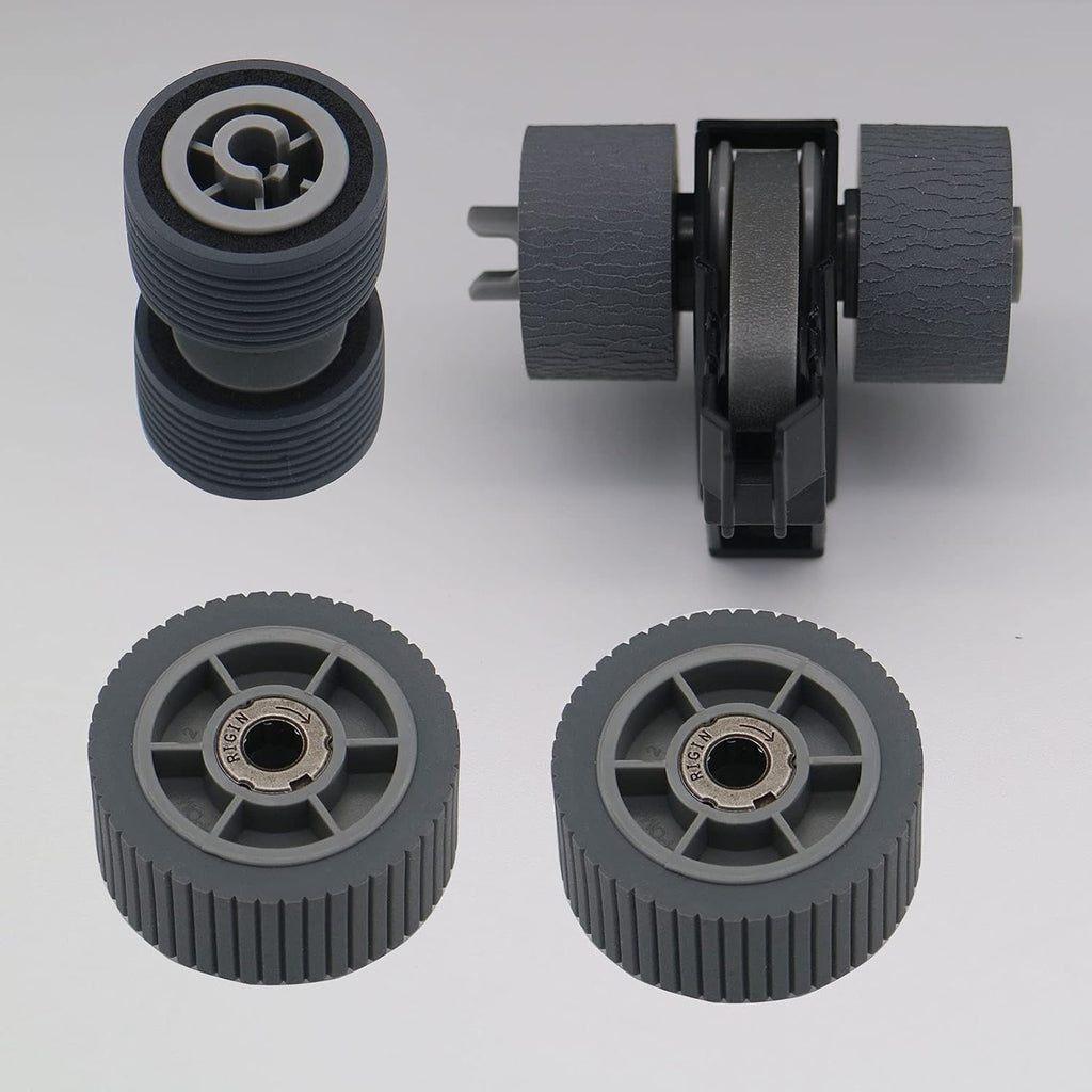 Replacement Scanner Brake Roller and Pick Roller Set for Fujitsu fi-7600 fi-7700 fi-7700S S51037