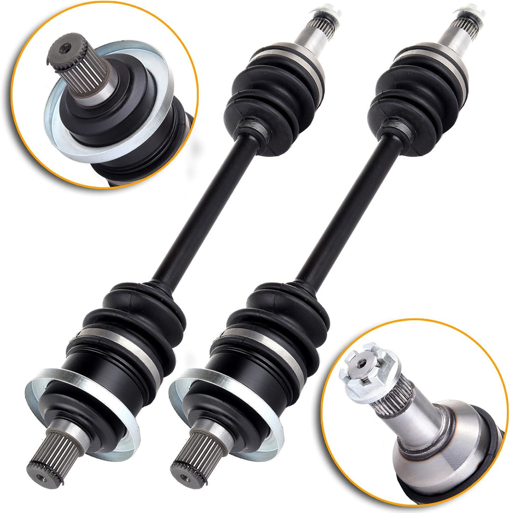 CV Axle Shaft Assemblies 2 PCS Front Rear Left Right W15602