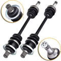 CV Axle Shaft Assemblies 2 PCS Front Rear Left Right W15602