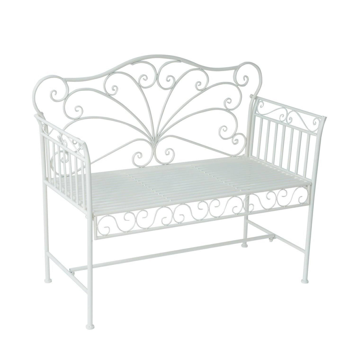 Cast Iron Outdoor Garden Bench F736859