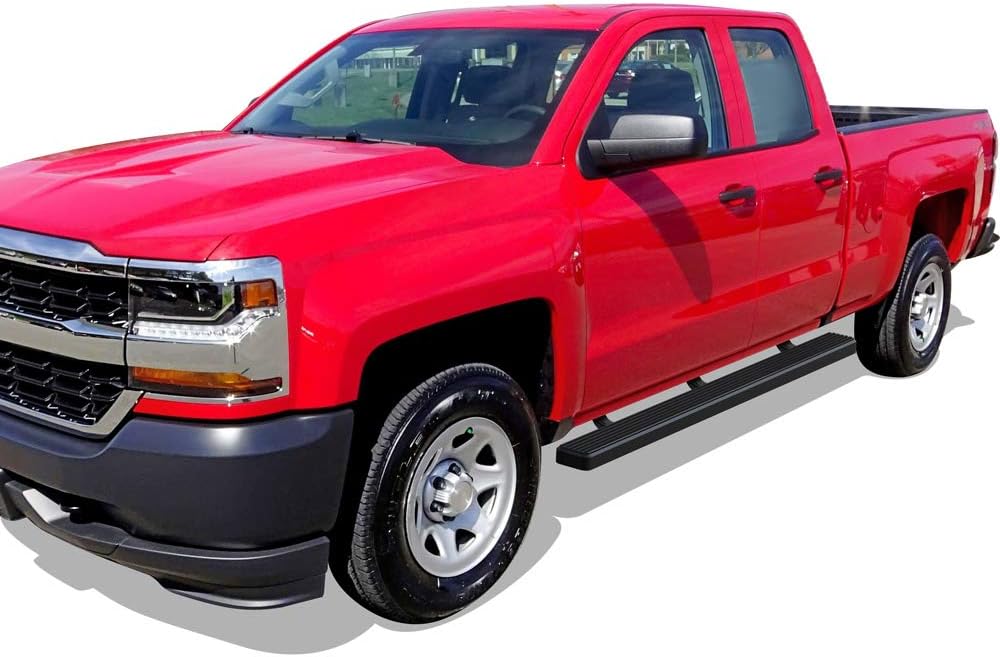 4in Black Running Boards H660
