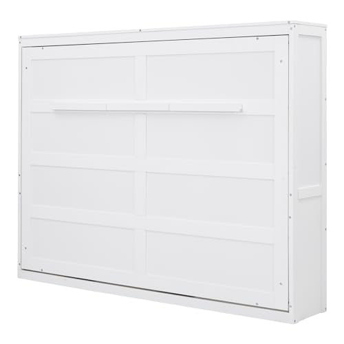 Queen Size Folding Bed Cabinet with Shelf L82851