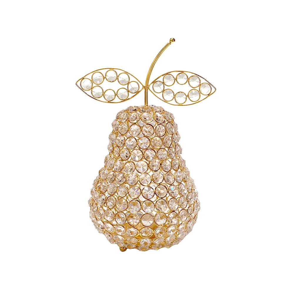 Modern Day Accents Manzana MD Cristal Gold Pear U487763
