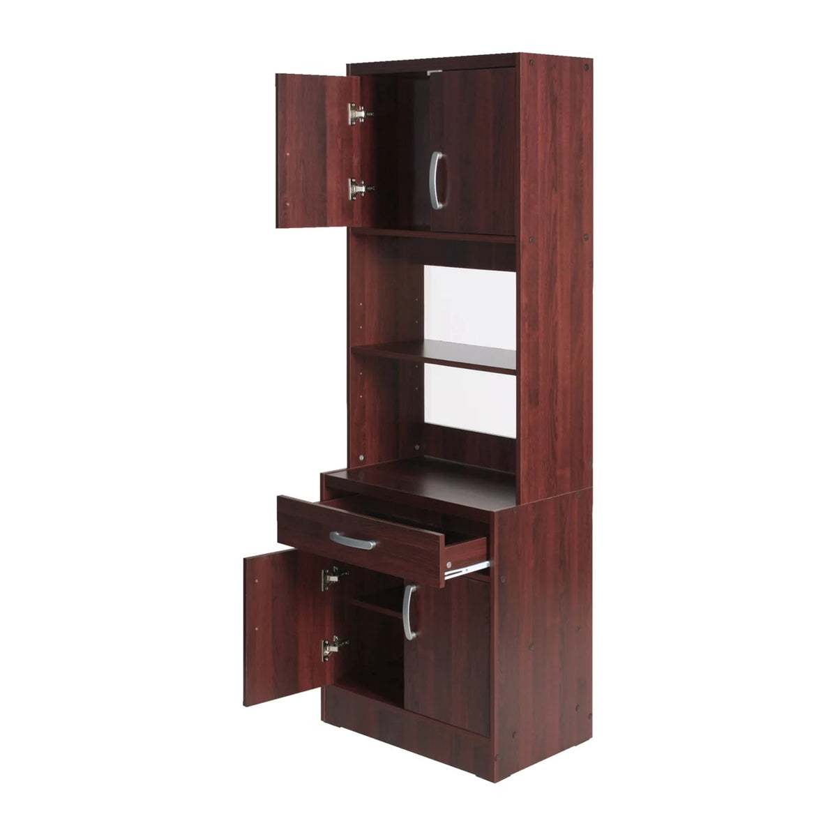 Tall Wooden Kitchen Pantry B1830