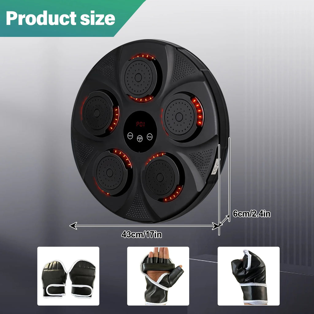 Smart Bluetooth Boxing Machine with Boxing gloves V97673