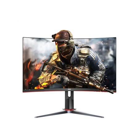 27 Curved Frameless Gaming Monitor, FHD 1080p, 0.5ms 240Hz, Height Adjustable V42663