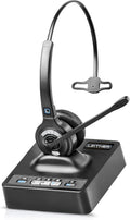 Wireless DECT Office Headset with Bluetooth for Desk Phone, Computer and Bluetooth Device A679