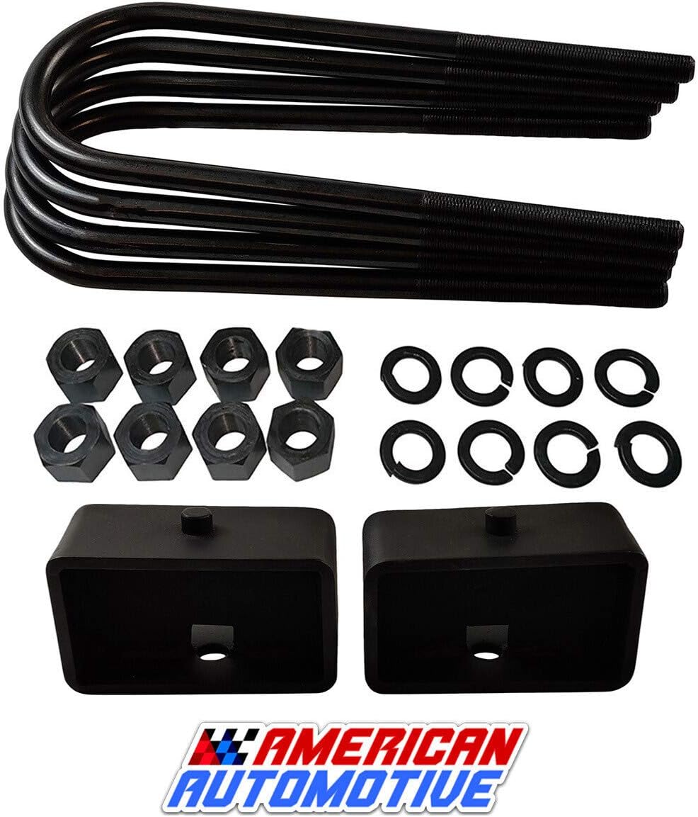 1.5 Rear Suspension Lift Cast Iron Blocks with Leaf Spring Axle U Bolts G3706
