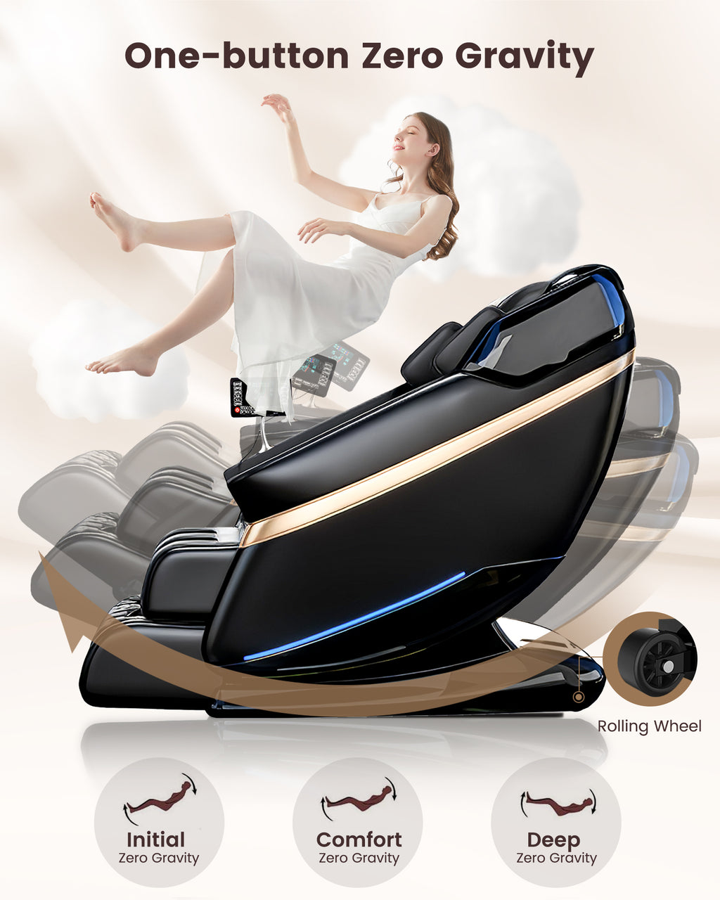 4D Massage Chair with Heating L1098