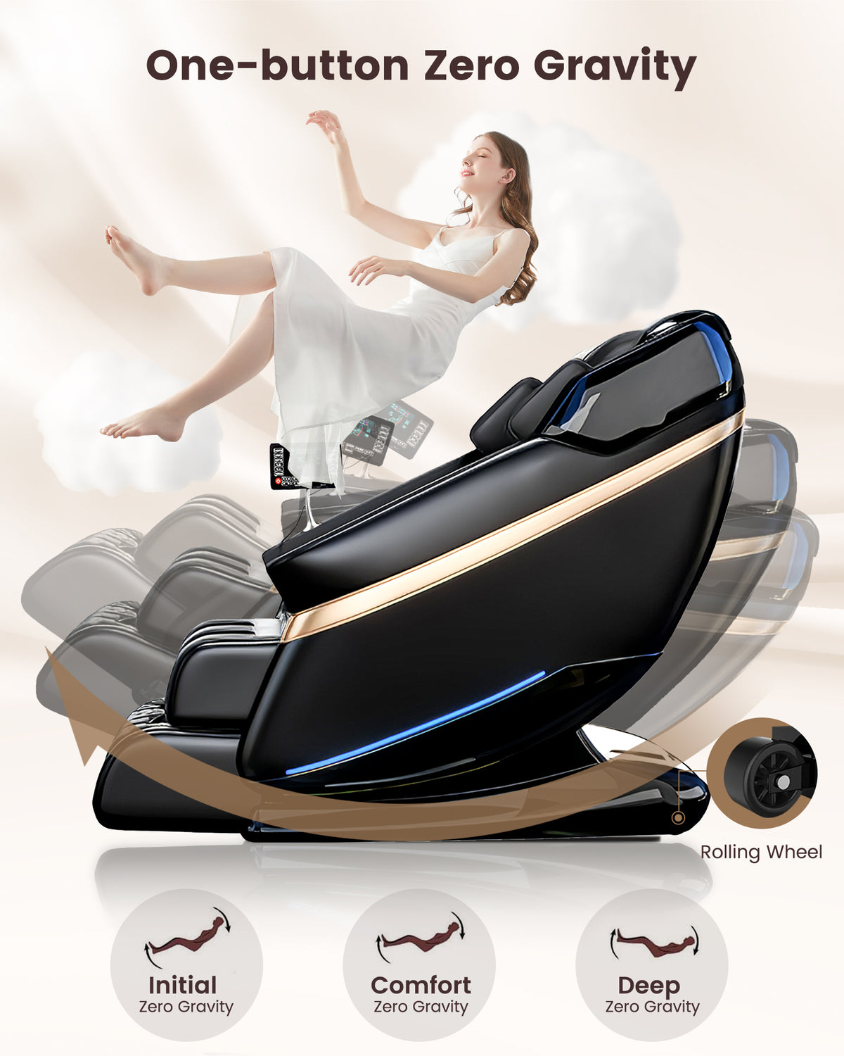 4D Massage Chair with Heating L1098