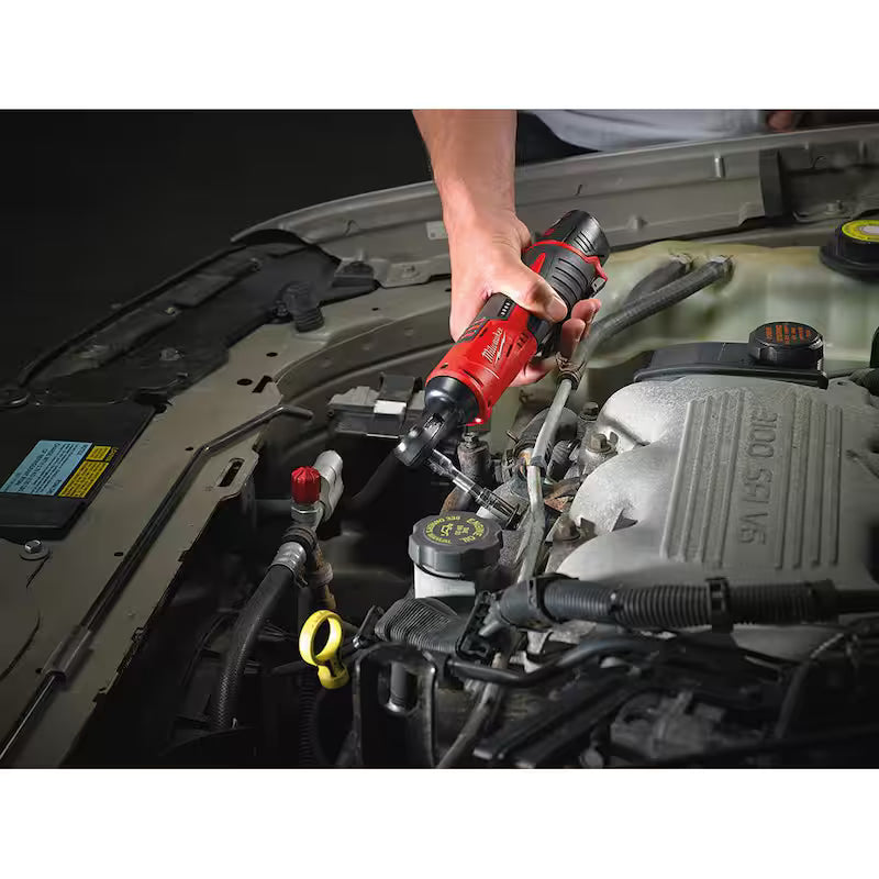 12V Cordless 1/4 in. and 3/8 in. Ratchet Combo Kit with 2.0Ah Batteries E554
