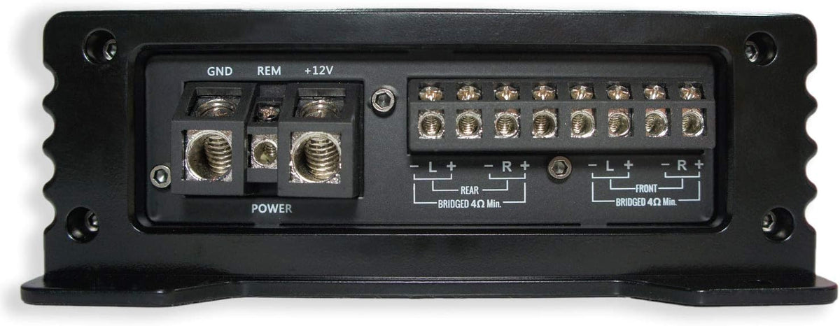 3 Way 4-Ohm Speakers with Amplifier and Replacement Harness B6524