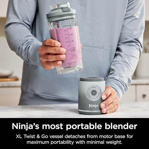 Portable Cordless Blender 22 oz Navy E707658