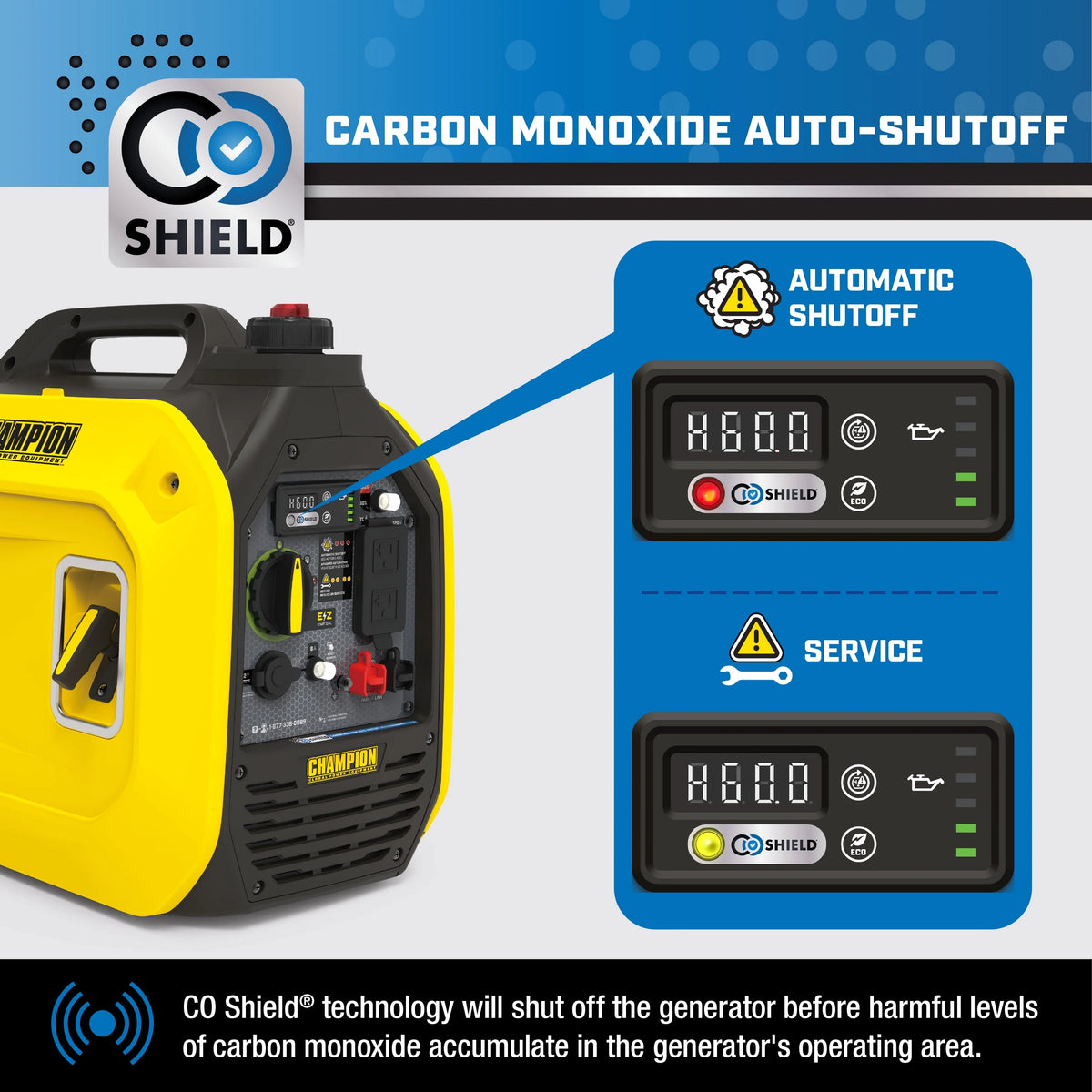 2500-Watt Ultralight Gasoline Portable Inverter Generator Z750
