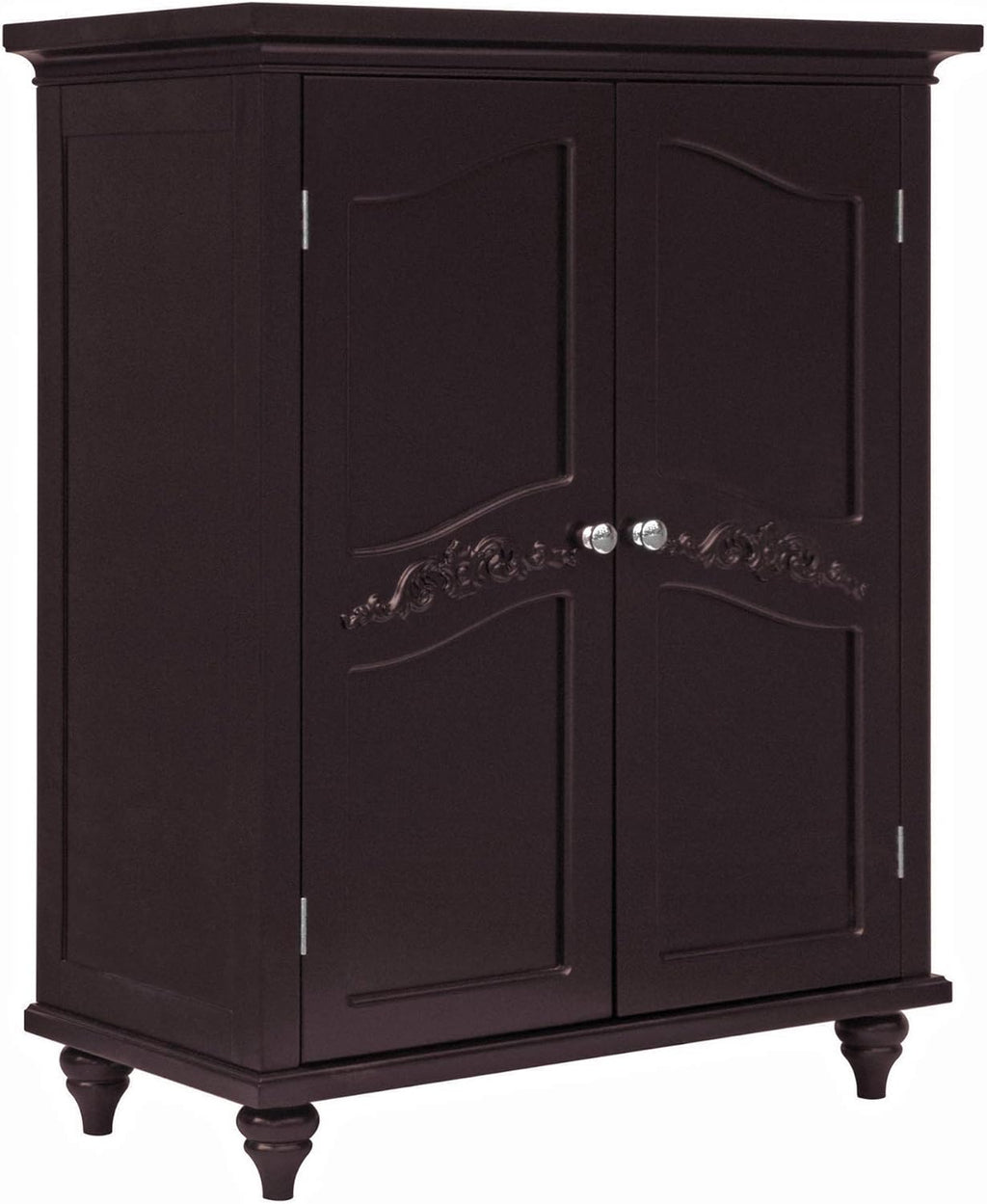 Freestanding Floor Cabinet with 2 Doors and 2 Adjustable Shelves M62913