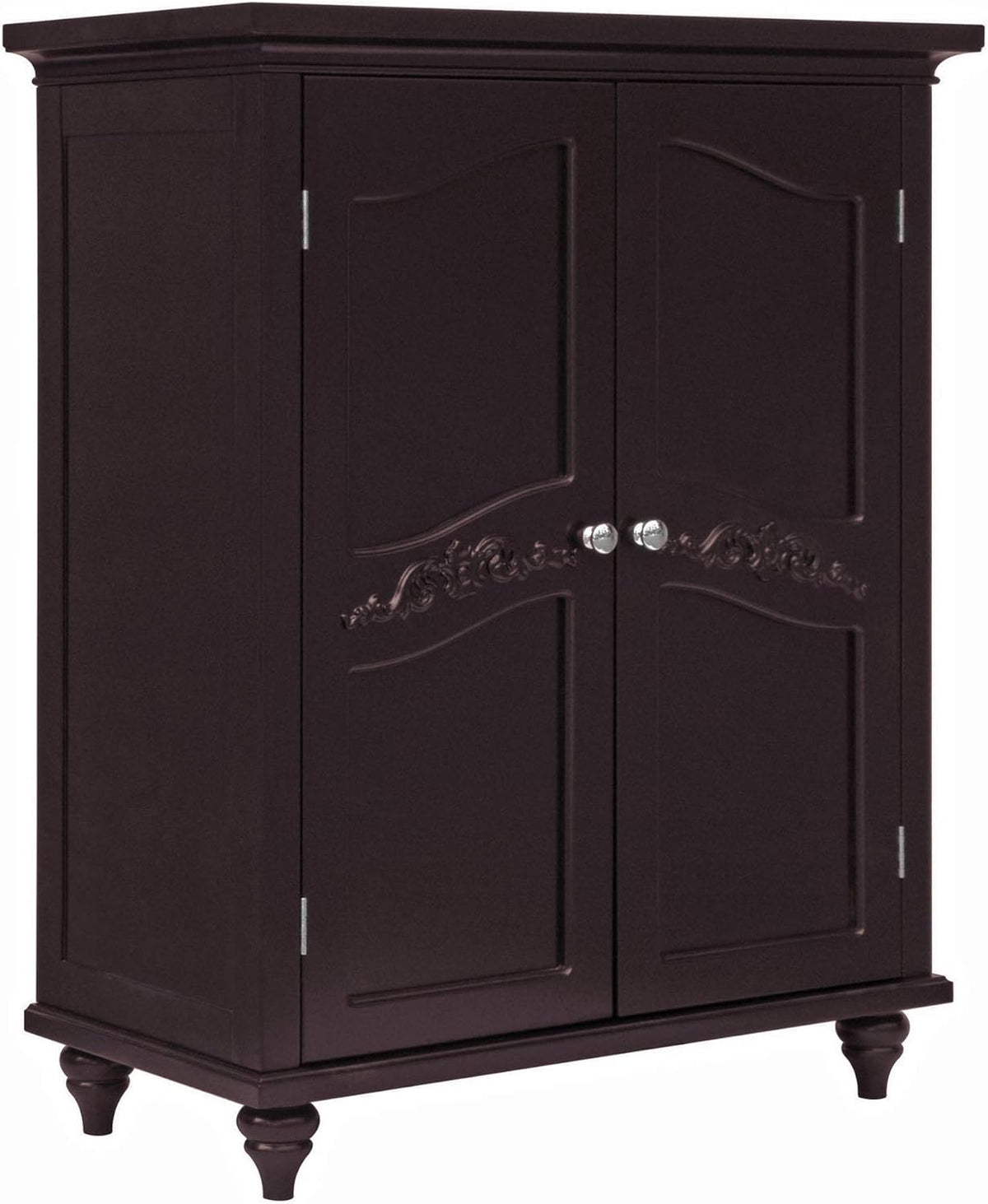 Freestanding Floor Cabinet with 2 Doors and 2 Adjustable Shelves M62913