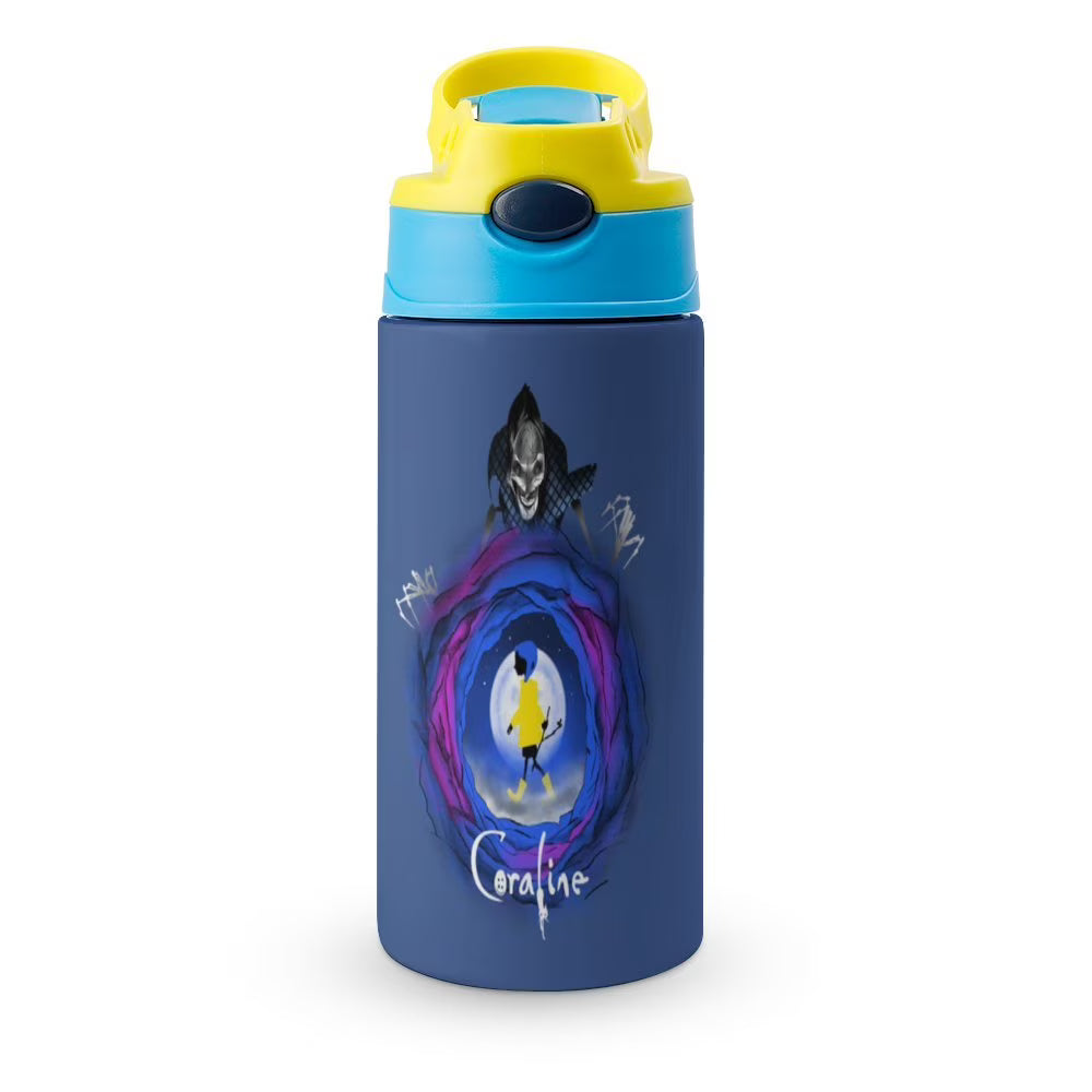 Insulated Stainless Steel Water Bottle with Straw V335568
