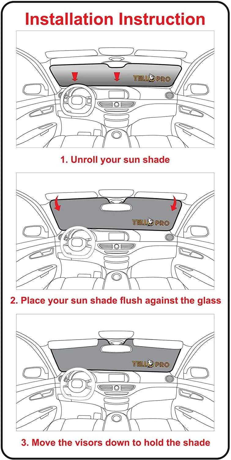 Front Windshield Sunshade for Mercedes-Benz GLC-Class SUV S250