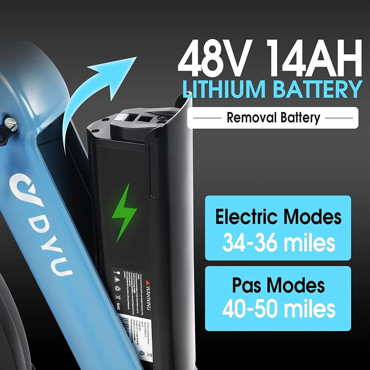 20 Fat Tire Folding Electric Bike 500W 48V 14AH O554806