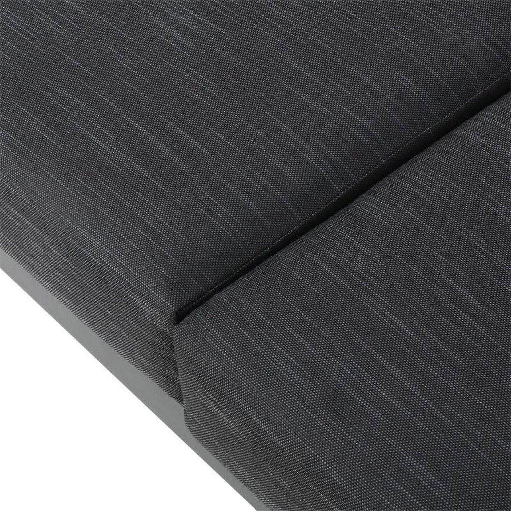 12-Piece Outdoor Aluminum Sectional Sofa Set in Black S226781