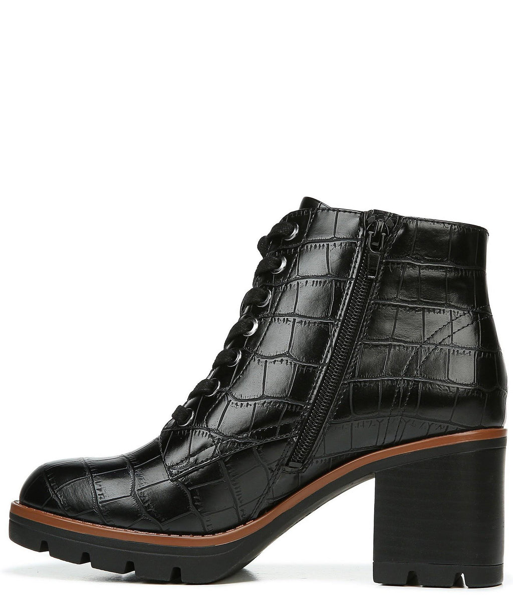 Black Crocco Shoes V668695