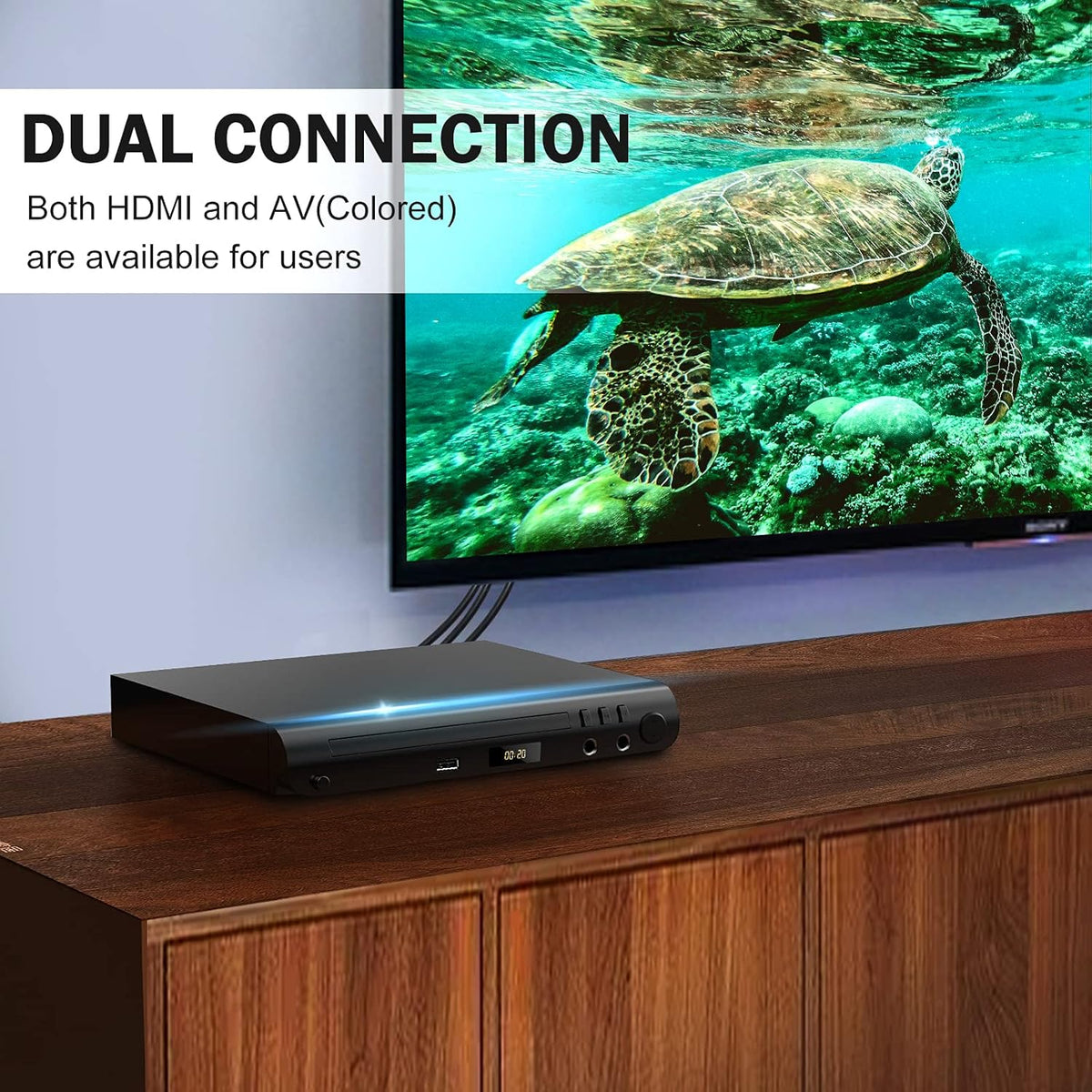 All Region Free DVD Player with HDMI Output M6561