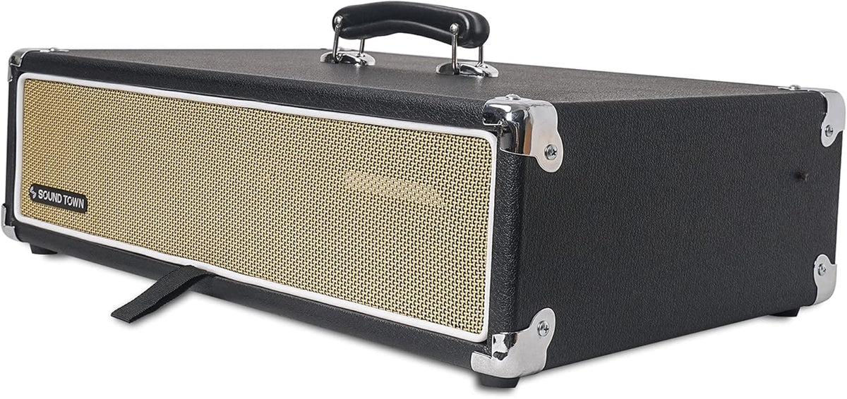 2U Amp Rack Case, 12.5 Depth, Black I146510