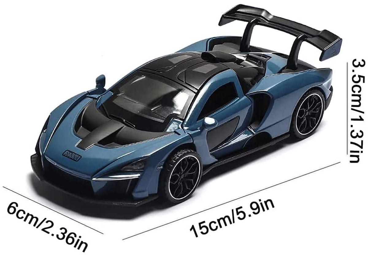 1:32 Scale Die-casting Toy Car with Light and Music M5725