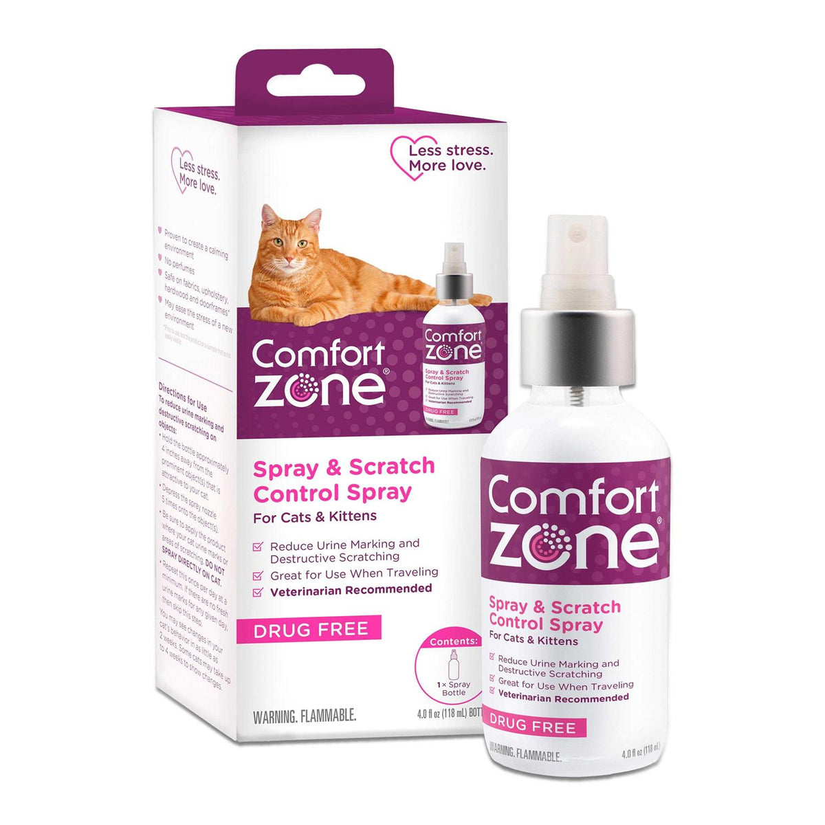 Cat Calming Spray & Scratch F760045