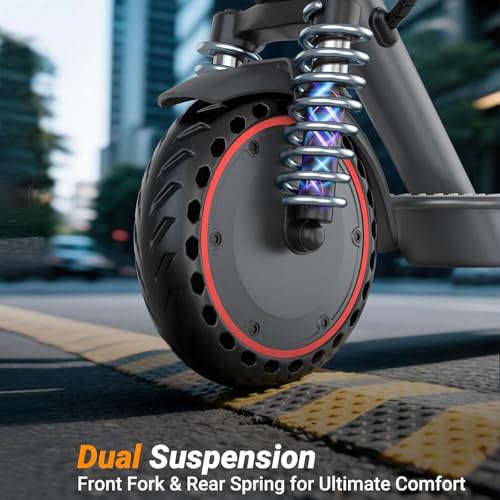 Electric Scooter with Dual Brake and Suspension X49944
