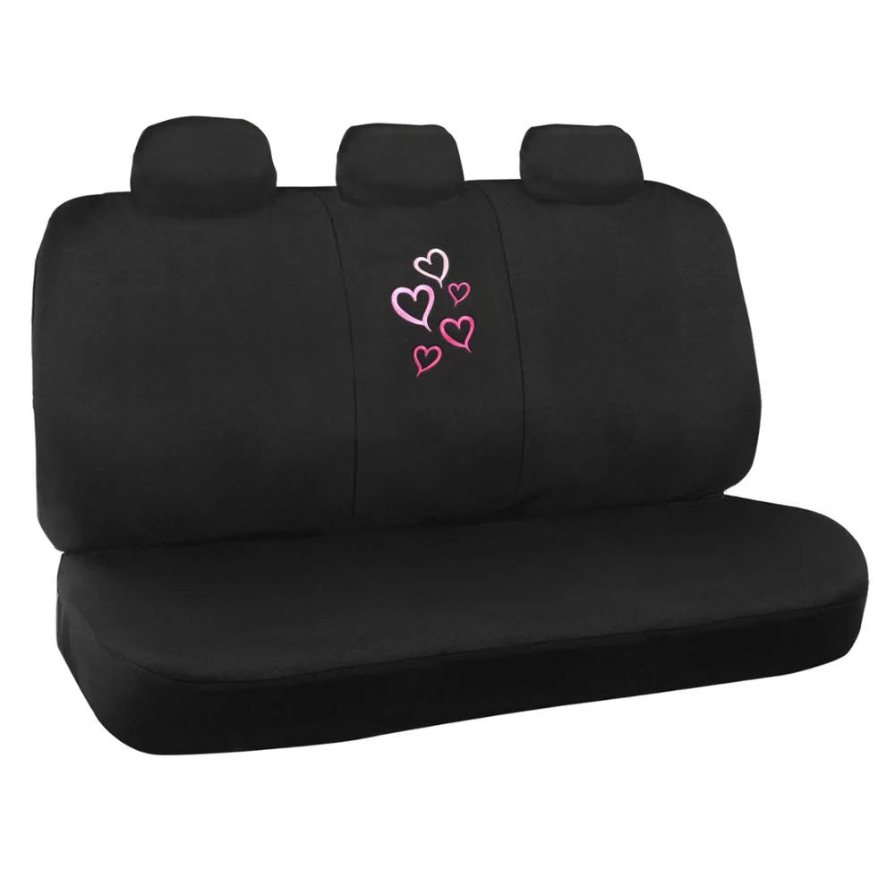 Pink 9pc Car Seat Covers I157