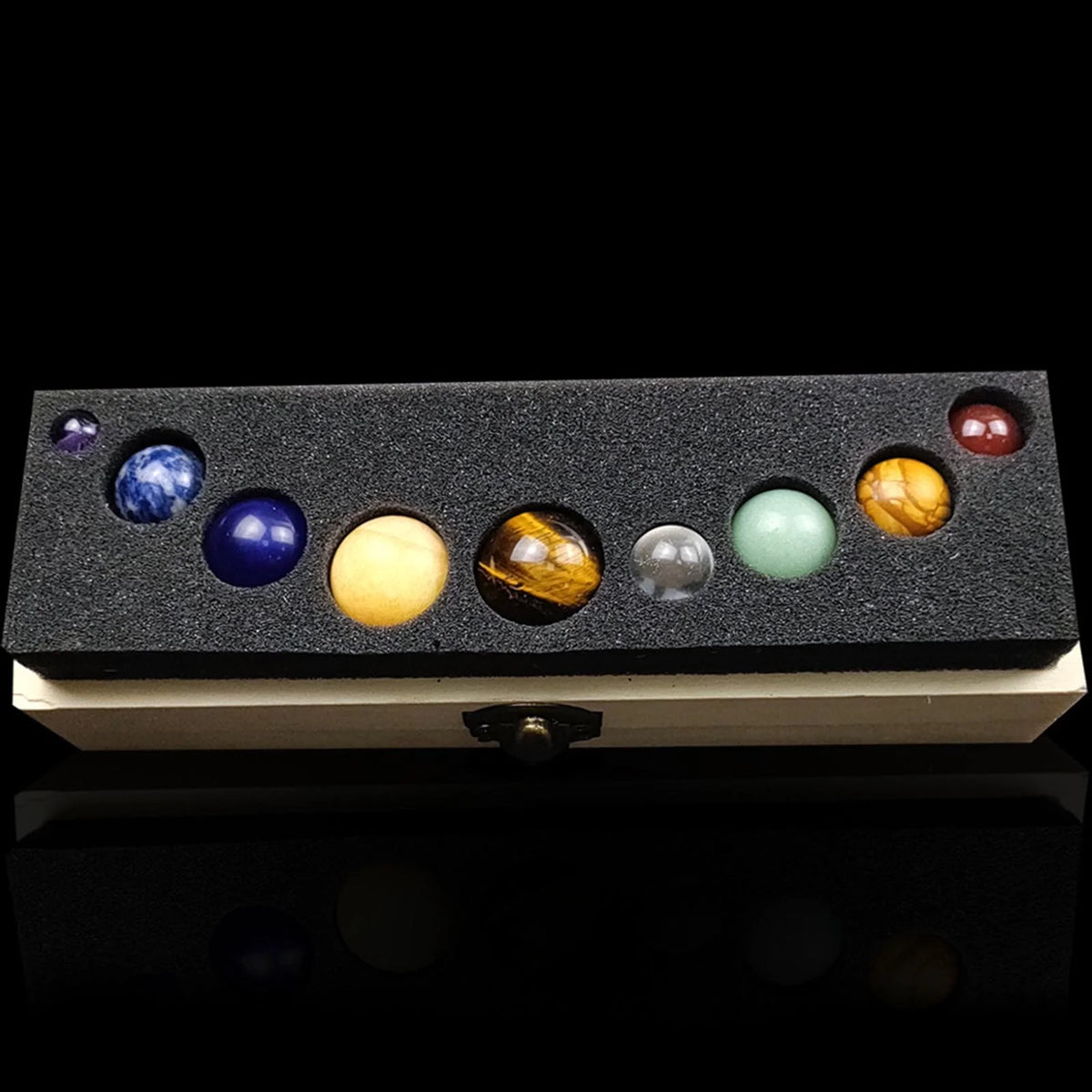 Planet Crystal Solar System Ornaments Set V8449
