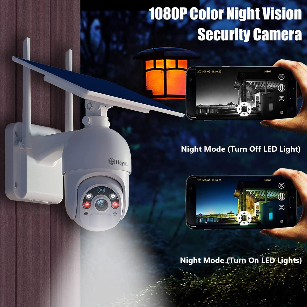 Wireless Outdoor Security Cameras with Color Night Vision Z26136