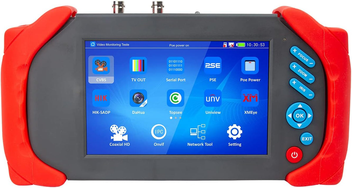 7 Inch IPS Touch Screen CCTV Monitor Camera Tester M61910