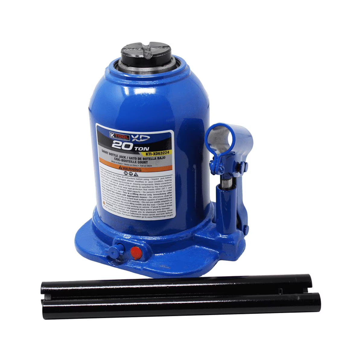 20 Ton Short Hydraulic Bottle Jack H260974
