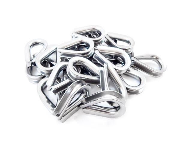 Stainless Steel Wire Rope Cable Thimbles 10mm H89405