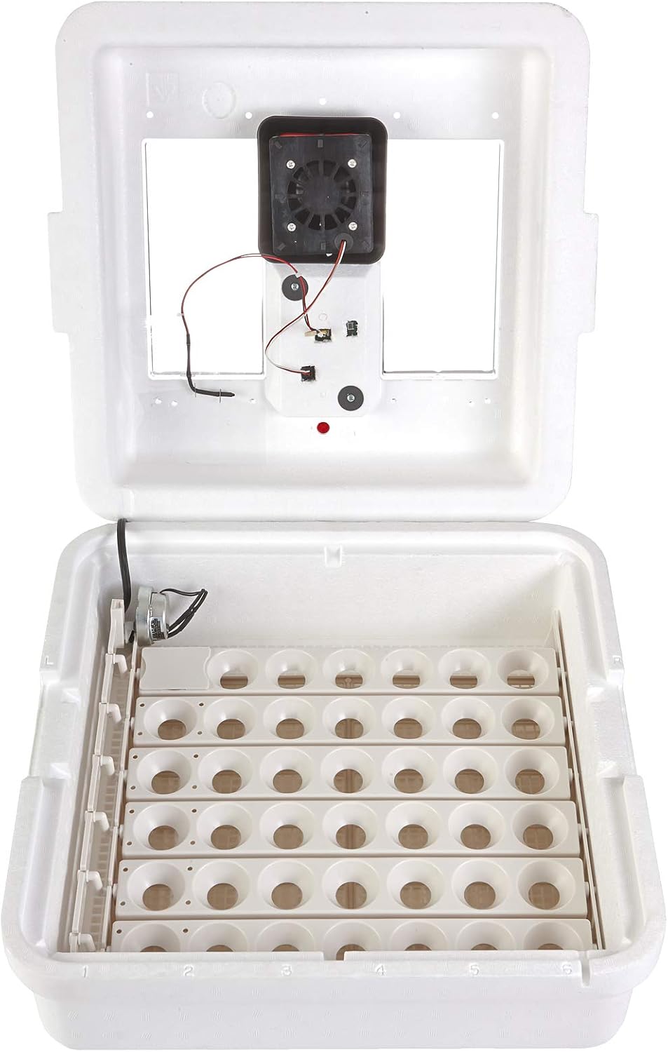 41 Egg Incubator with Temperature and Humidity Control A70026